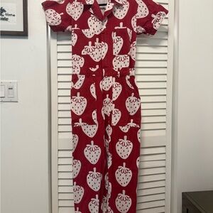 Big Bud Press Red Strawberry Jumpsuit